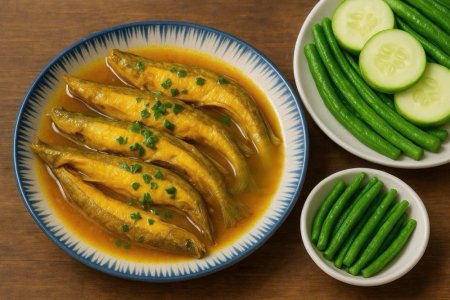 Nhớ da diết vị cá chạch đồng kho nghệ