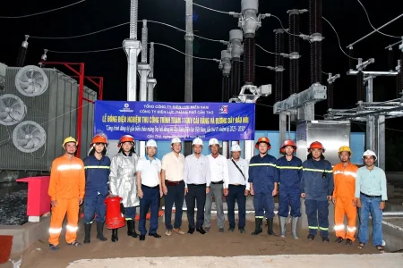 Đóng điện công trình trạm biến áp 110kV Cái Răng và đường dây đấu nối 