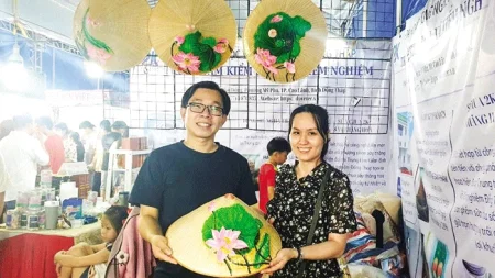 “Khoác áo mới” cho chiếc nón lá truyền thống 