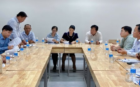 Kiểm tra công tác chuẩn bị Lễ khánh thành Trường THCS và THPT Nguyễn Thị Một     