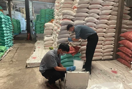 Làm rõ vụ gạo bất thường nghi là gạo giả ở Hậu Giang 