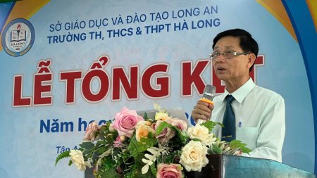 Trường TH, THCS&THPT Hà Long tổng kết năm học 2024-2025   