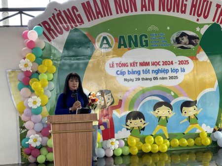 Hệ thống Trường Mầm non An Nông: Rộn ràng Lễ tổng kết năm học 2024-2025   