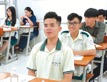 Sĩ tử tự tin 'vượt vũ môn'