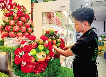 Món quà sức khỏe từ giỏ trái cây 