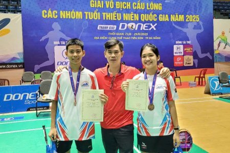 Ấn tượng lớp cầu lông 8 lần đoạt giải quốc gia