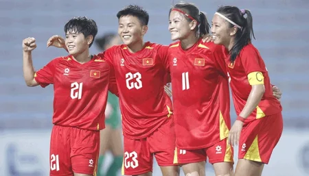 Tuyển nữ Việt Nam đoạt vé dự VCK Cúp châu Á 2026 