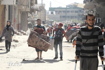 Không quân Israel tấn công hơn 180 mục tiêu tại Gaza trong 24 giờ qua