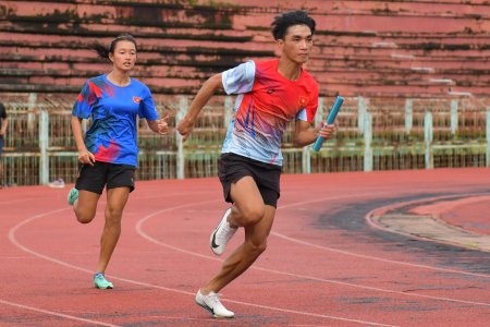 Những kỷ lục gia nhí điền kinh Tây Ninh