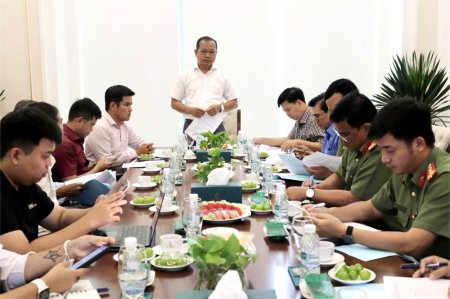 Rà soát công tác chuẩn bị Lễ khởi công Khu công nghiệp Bình Hòa Nam 1
