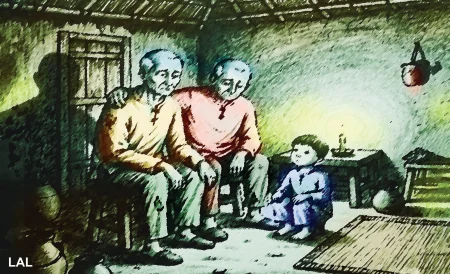 Cháu của người cựu chiến binh 