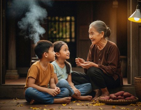 Mùa thu cuộn tròn trong ký ức