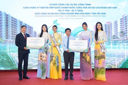 COSMOPARK Tây Ninh: Phát triển bền vững gắn với sẻ chia cộng đồng