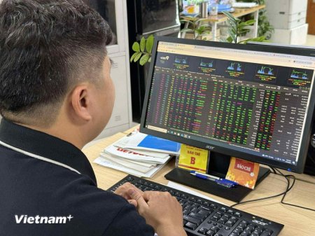 Thị trường chứng khoán giảm sâu cuối phiên sáng 20/8
