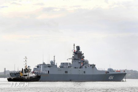 Hải quân Nga tiến hành tập trận ở biển Baltic