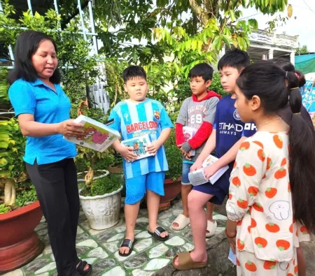 Tấm lòng nhân ái của cô giáo vùng sâu 