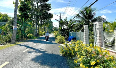 Trường Long xây dựng giao thông nông thôn và cảnh quan môi trường 