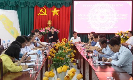 Tây Ninh: Kiểm tra tình hình sản xuất nông nghiệp và phòng, chống lũ