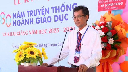 Trường Tiểu học Phước Vân khai giảng năm học mới