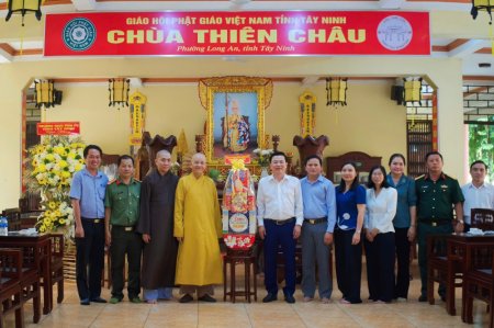 Phó Bí thư Tỉnh ủy Nguyễn Thanh Hải thăm, chúc mừng Đại lễ Vu Lan năm 2025