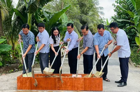Huy động sức dân thực hiện nhiều công trình, phần việc 