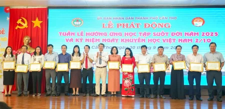 TP Cần Thơ phát động Tuần lễ Hưởng ứng học tập suốt đời năm 2025 và Kỷ niệm Ngày Khuyến học Việt Nam 
