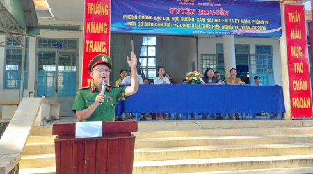 Tuyên truyền phòng, chống bạo lực học đường tại trường học
