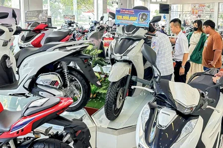 Thị trường xe gắn máy tăng tốc kích cầu tiêu dùng 