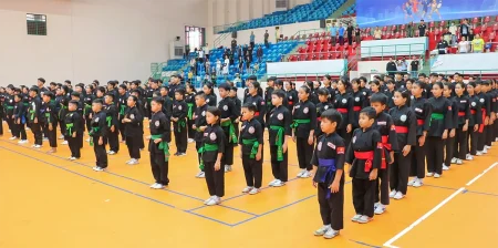 Kỳ thi thăng cấp đai - đẳng Võ thuật Cổ truyền TP Cần Thơ mở rộng lần I 