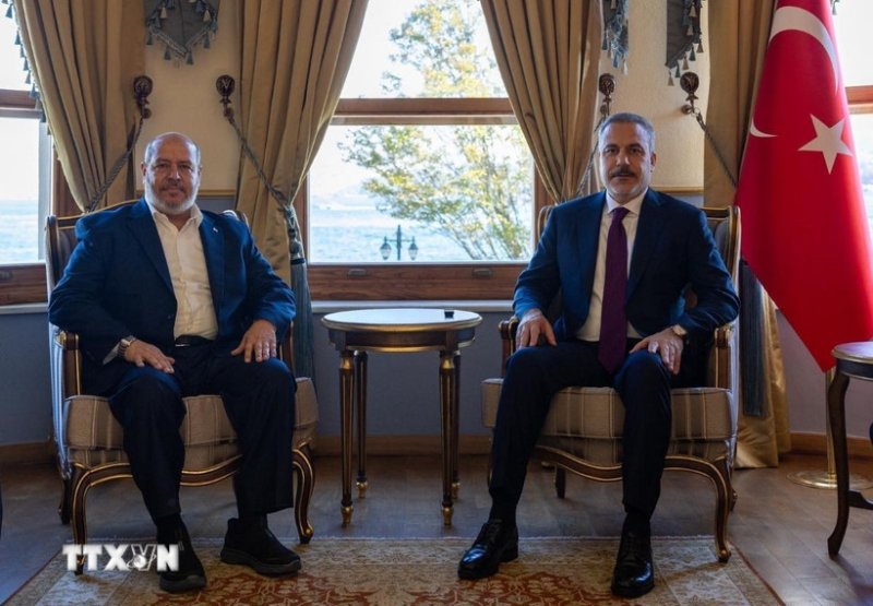 Thủ lĩnh Hamas gặp Ngoại trưởng Thổ Nhĩ Kỳ để cứu vãn thỏa thuận ngừng bắn Gaza