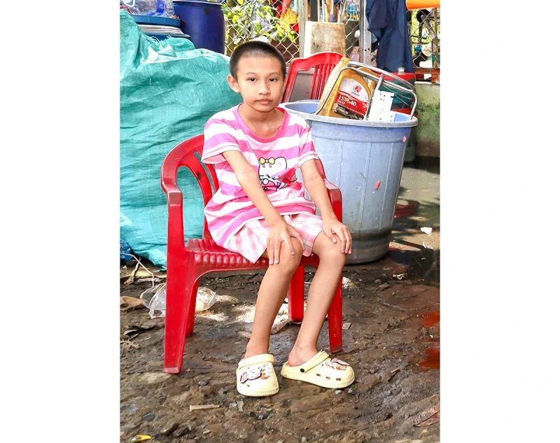 Bé gái 9 tuổi mắc u não ác tính cần được giúp đỡ&nbsp;