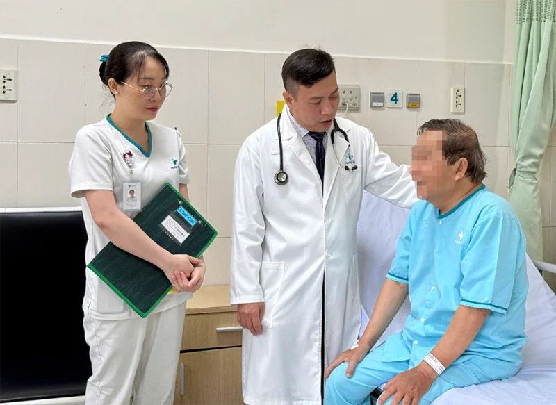 Bệnh nhân đau ngực 5 ngày, vào viện được phẫu thuật, ngăn nguy cơ suy tim&nbsp;