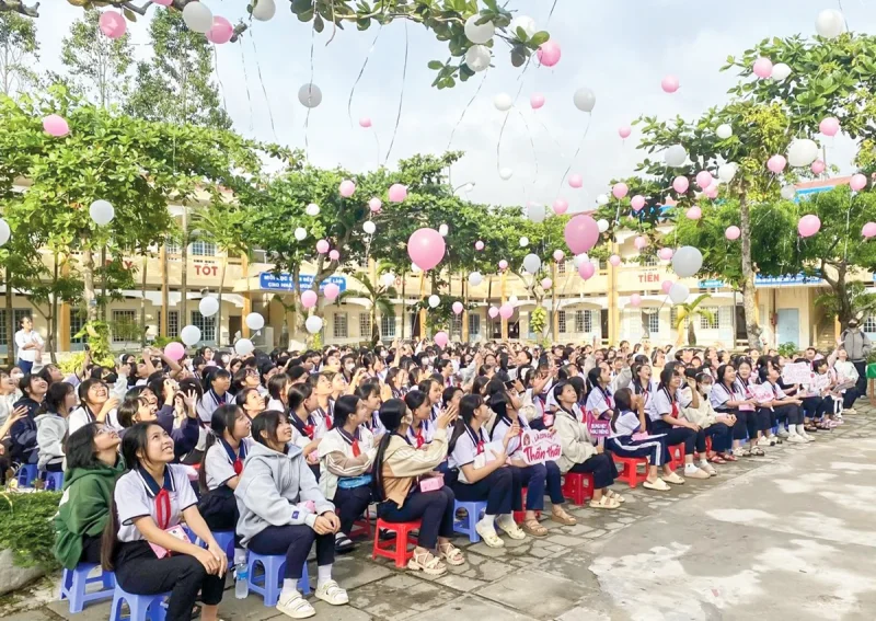 Chung tay xây dựng môi trường học đường an toàn, thân thiện&nbsp;