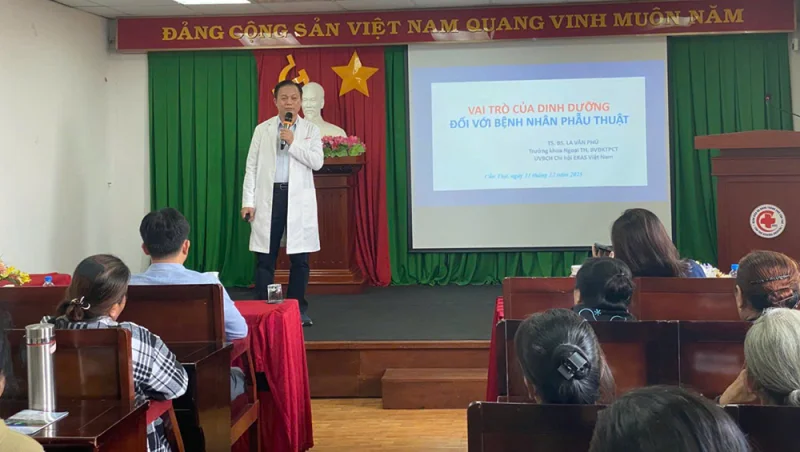 Dinh dưỡng đối với bệnh nhân phẫu thuật&nbsp;