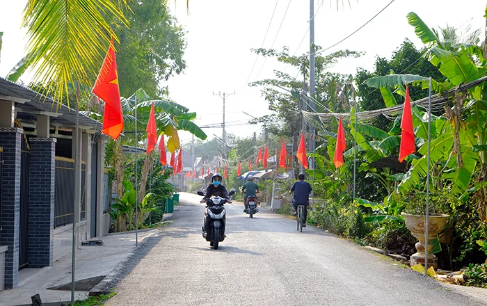Nhơn Ái xây dựng nông thôn hiện đại, thông minh&nbsp;
