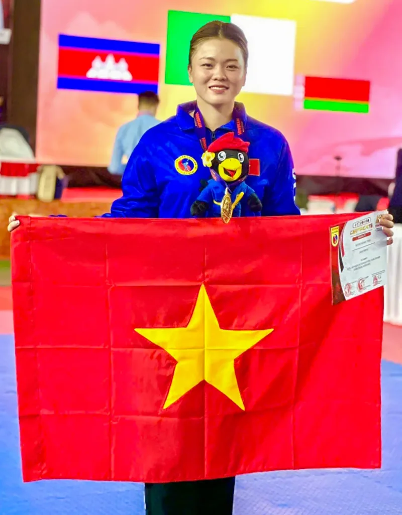 Ý chí nữ vận động viên&nbsp;