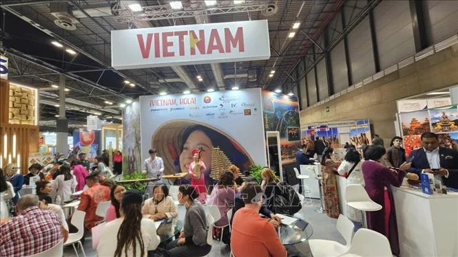 Gian hàng Việt Nam tạo dấu ấn tại FITUR 2026&nbsp;