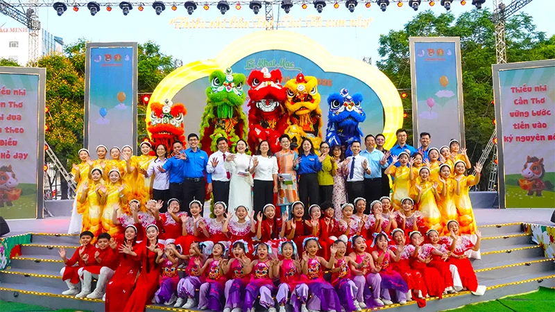 Ngày hội Tuổi thơ “Thiếu nhi Cần Thơ - Vui Tết sum vầy”&nbsp;