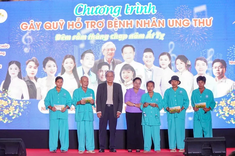 Vận động 3,6 tỉ đồng hỗ trợ bệnh nhân ung thư nghèo&nbsp;