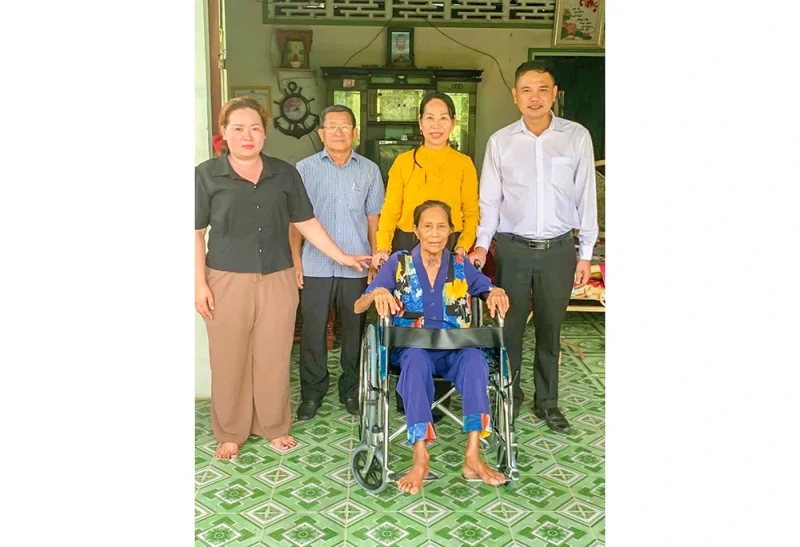 Thiết thực chăm lo nạn nhân da cam&nbsp;