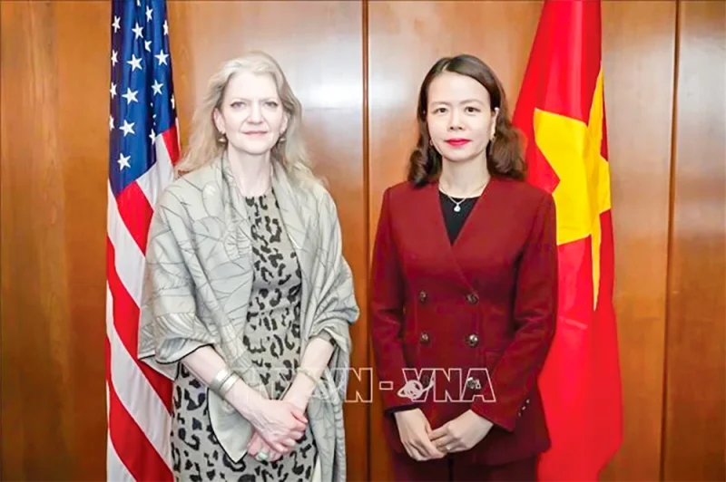 Việt Nam và Mỹ tăng cường hợp tác trong khuôn khổ Đối tác chiến lược toàn diện&nbsp;