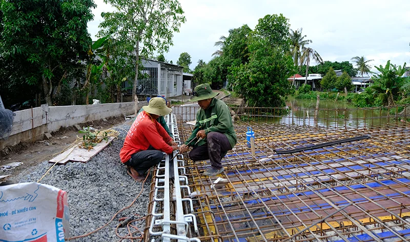 Trường Long chủ động triển khai xây dựng nông thôn mới&nbsp;