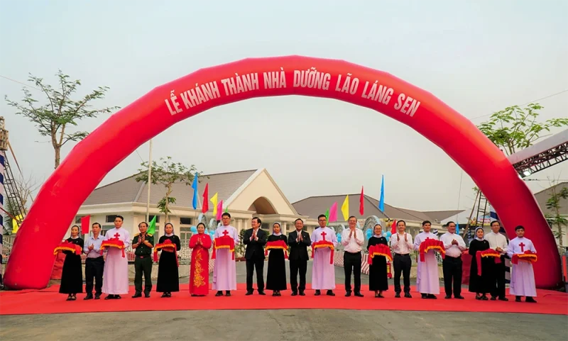 Khánh thành Nhà dưỡng lão Láng Sen&nbsp;