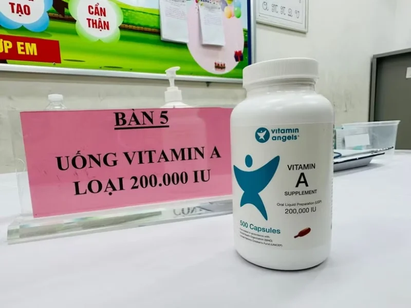 Triển khai Chiến dịch bổ sung vitamin A trên toàn quốc, bắt đầu từ tháng 6&nbsp;