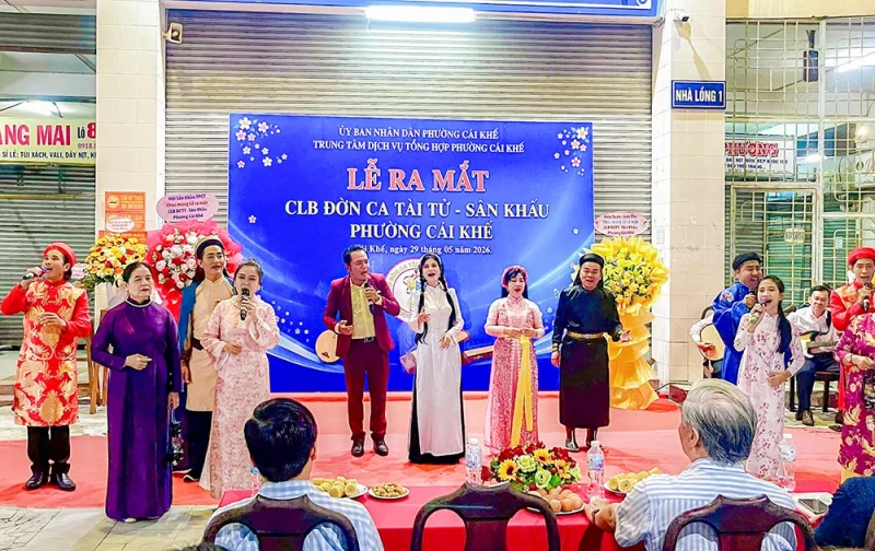 Sức sống đờn ca tài tử nơi phố thị&nbsp;