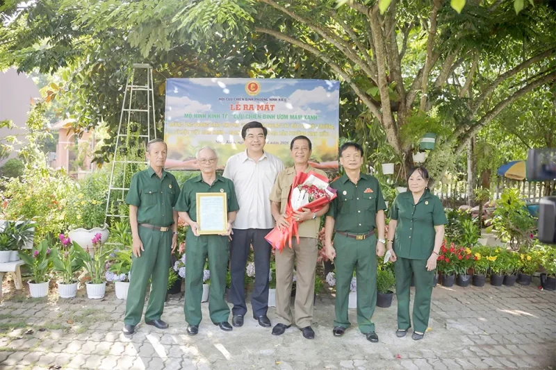 Ra mắt mô hình kinh tế “Cựu chiến binh ươm mầm xanh”&nbsp;