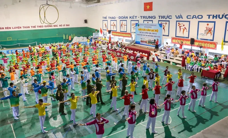 Khai mạc Giải các Câu lạc bộ Thể dục dưỡng sinh, dân vũ TP Cần Thơ mở rộng&nbsp;