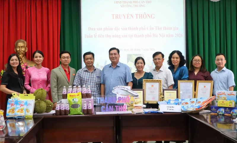 Cần Thơ tham gia Tuần lễ tiêu thụ nông sản tại Hà Nội&nbsp;