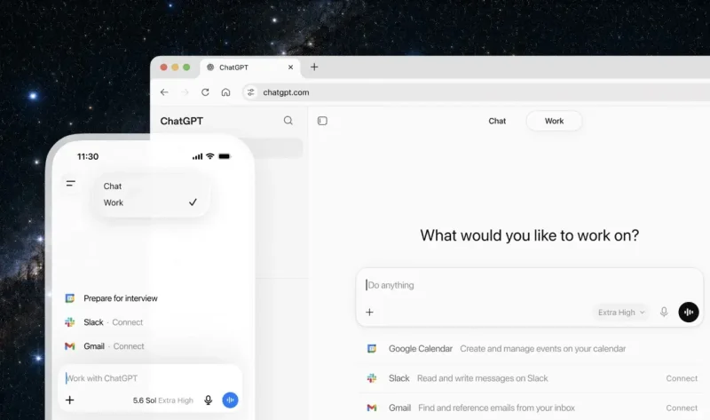 OpenAI ra mắt ChatGPT Work, hợp nhất ứng dụng cho máy tính để bàn ChatGPT Desktop và tích hợp Codex&nbsp;