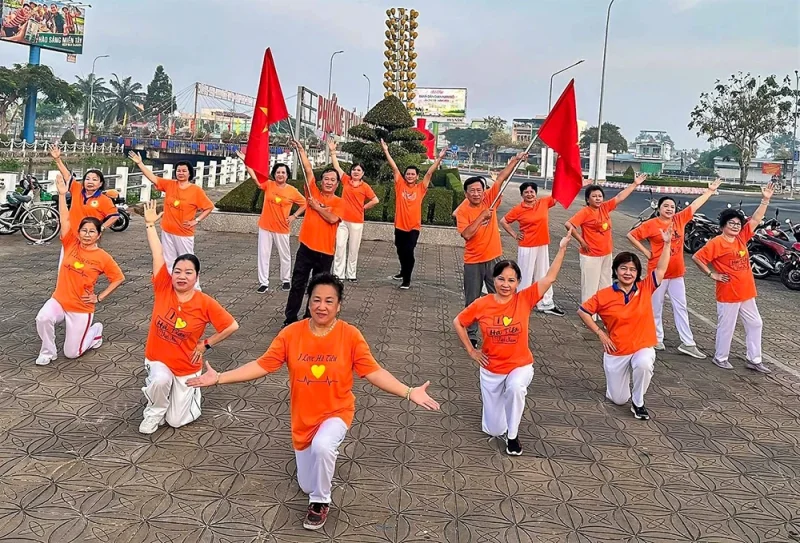 100% Hội LHPN xã, phường duy trì ít nhất một loại hình thể dục, thể thao&nbsp;